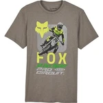 Fox Racing Pro Circuit Tee, Heather Grey. Fixed Price $34.95.