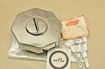 Nos Vtg Tucker Rocky Harley Honda Bmw Chrome Locking Gas Fuel Tank Cap W/ 2 Keys. Fixed Price $75.59.