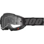 100 Percent Accuri 2 Enduro Goggles, Black Grey/clear. Fixed Price $59.95.