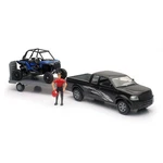 New Ray Toys SS-37426E 1:18 Scale Pickup With Pol Rzr XP1000 Replica. Fixed Price $60.24.