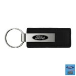 Ford Black Leather Key Chain. Fixed Price $17.95.