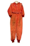 Simpson One Piece Racing Fire Suit Sfi 3-2A/5 STDE19 With Patched Orange, Large. Fixed Price $179.99.