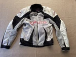 Alpinestars T-gp Plus Air Motorcycle Jacket Mens Medium Black White Mesh Riding. Fixed Price $75.00.