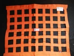 Rjs Racing Equipment 10000405 Orange Window Net 24 X 18. Fixed Price $30.00.