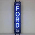 Ford V8 Vertical Service Wall Mount Junior Sign Neonetics 34" 5SMLVF. Fixed Price $259.99.