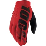 100% Men's Brisker Cold-weather Gloves Red Medium 10003-00031. Fixed Price $39.95.