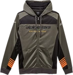 Alpinestars Session Ii Zip Up Hoodie Large Charcoal/black 1230531001810L. Fixed Price $99.95.
