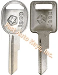 New Jeep Factory Original Door & Ignition Blank Set W/ Logo - 2 Keys. Fixed Price $22.20.