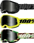 100% Strata 2 Sand Goggle - Motocross Dirt Bike Offroad Atv. Fixed Price $44.00.