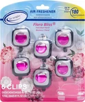 Air Jungles Flora Bliss Scent Car 6 Count (pack Of 1),. Fixed Price $20.98.