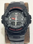 Casio G-shock 2327 G-100 Watch Men Wr 200M Black Analog Digital W/ New Battery!. Fixed Price $59.40.