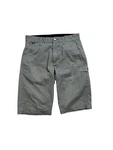 Fox Racing Essex Walk Shorts Mens 28 Gray 11" Inseam Side Stash Pocket Canvas. Fixed Price $7.00.