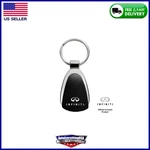 Au-tomotive Gold Infiniti Teardrop Keychain -black. Fixed Price $15.95.