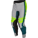 Fly Racing Lite Pants Grey/lime/teal Size 379-73338. Fixed Price $199.95.