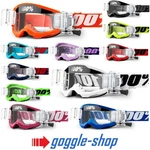 2026 100% Percent Strata Motocross Goggles With Gso Roll Off Canisters Mx Mtb. Fixed Price $53.67.