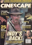Cinescape (vol. 4) #4 Fn; Mvp Harrison Ford Indiana Jones October 1998 - W/bag. Fixed Price $9.98.