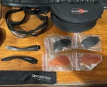 Bobster Sport & Street Sunglasses Goggles W/case Spares (clear Scratched). Fixed Price $10.99.