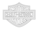 Harley-davidson Logo Cutz Rear Window Decal Sticker 13" X 10". Fixed Price $20.15.