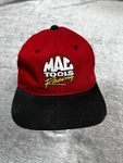 Mac Tools Racing Hat Cap Snap Back One Size Red Black Mens Mechanic Garage. Fixed Price $14.99.