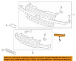 Gm Oem 05-07 Silverado 1500 Classic Grille Components-molding 12335957. Fixed Price $57.35.