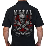 Lethal Threat Metal Till The Grave Shop Shirt - DG60179M. Fixed Price $49.95.
