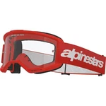 Alpinestars Vision 3 Wordmark Goggles Red/clear. Fixed Price $32.95.