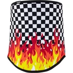 Zan Sportflex Neck Gaiter - Checkered Flames WFL450. Fixed Price $30.70.