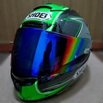 Shoei X-fourteen Laverty Helmet Size With Mirror Shield. Fixed Price $695.00.