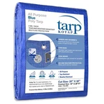 Kotap Blue Tarp 19X29 Feet 4 Inch Rust Grommets Heavy Duty Waterproof. Fixed Price $56.69.