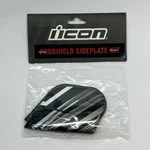Icon Alliance Overlord Black Side Plates #0133-1019. Fixed Price $20.00.