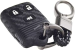 Carbon Silicone Key Fob Cover Protector For A-3 Buttons, Fiber Pattern. Fixed Price $17.58.