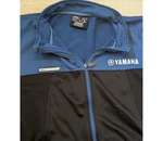 Factory Effex Yamaha Mens Large Track Jacket Blue Black Full Zip Moto Racing. Fixed Price $18.95.