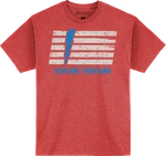 Icon Invasion Stripe T-shirt Red Xl 3030-23487. Fixed Price $31.09.