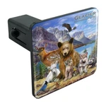 Glacier National Park Montana Animals Tow Trailer Hitch Cover Plug Insert. Fixed Price $8.99.