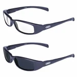 2 Global Vision Black Motorcycle Riding Sunglasses 1 Clear & Super Dark Lens. Fixed Price $22.99.