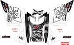 Ski Doo Snowmobile Rev Mxz Xrs 03-08 Factory Reproduction Decal Kit Black-gray. Fixed Price $200.00.