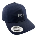 Fox Racing Wordmark Navy Blue Logo A-frame Adjustable Strapback Dad Hat Cap. Fixed Price $33.24.