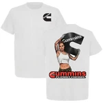 Cummins Garage Girl T-shirt, Diesel Truck Lover Graphic Tee, Engine. Fixed Price $24.89.
