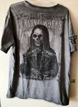 Extra Large Men T-shirt Vintage Velocity Biker Lethal Threat Perfection Timeless. Fixed Price $34.97.
