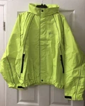 Frogg Toggs Horny Toadz Raincoat Jacket Safety Lime Green Large New. Fixed Price $40.00.