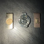 Lot Of 3 Vintage Money Clips Us Twenty Cowboy Boots. Fixed Price $15.99.