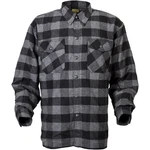 Scorpionexo Covert Flannel Shirt Black/gray Xl 13403-6. Fixed Price $85.54.