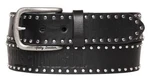 Harley-davidson Women's H-d Script & Studded Genuine Leather Belt Black. Fixed Price $39.95.