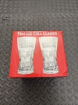 Snap On Tools 4 Piece Vintage Style Cola Glasses Heavy New Box. Fixed Price $24.89.