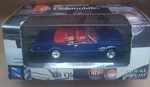 Oldsmobile 1966 Cutlass 4-4-2 Convertible Blue Car 1:43 Scale Case Collectible. Fixed Price $10.00.