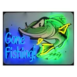 Neonetics 5GFISH Gone Fishing Sign. Fixed Price $482.99.