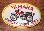 Yamaha Quality Since 1887 Vintage Patch - New Old Stock. Fixed Price $9.99.