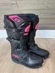 Women Size 9 Rider Black/pink Offroad Motocross Biker Boots. Fixed Price $124.99.