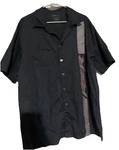 Polaris Rzr Button Up Pit Shirt Mens Size Xl Black Atv 4 Wheeler Short Sleeve. Fixed Price $15.00.