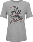 Fly Racing 356-4032M Women's Vintage Tee Grey Medium. Fixed Price $31.81.
